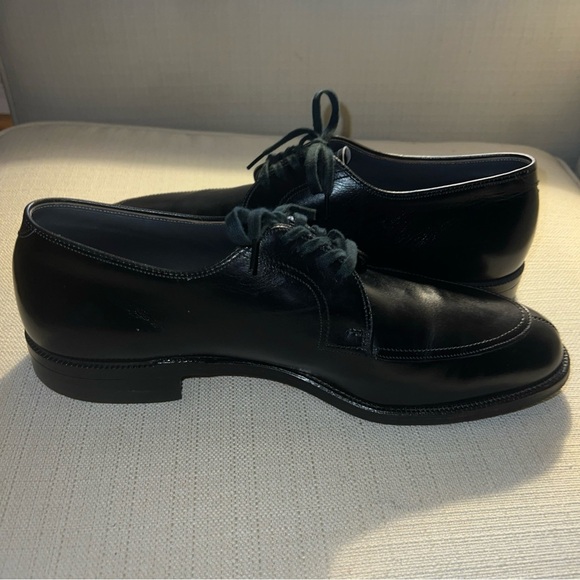 Breather Wright Arch Preserver Split Toe Derby Men’s 10C Black Leather 509083B - Picture 8 of 11